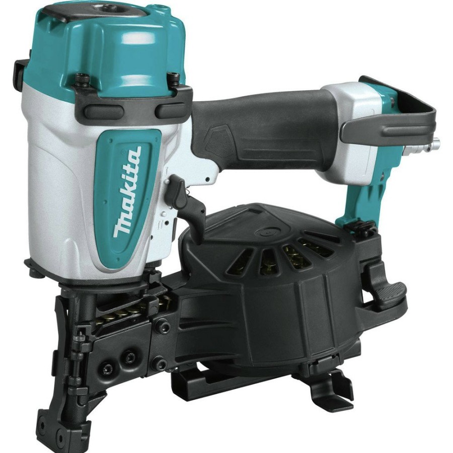 Air Tools And Equipment Makita Nail Guns | Factory Reconditioned Makita An454-R 1-3/4 In. Coil Roofing Nailer