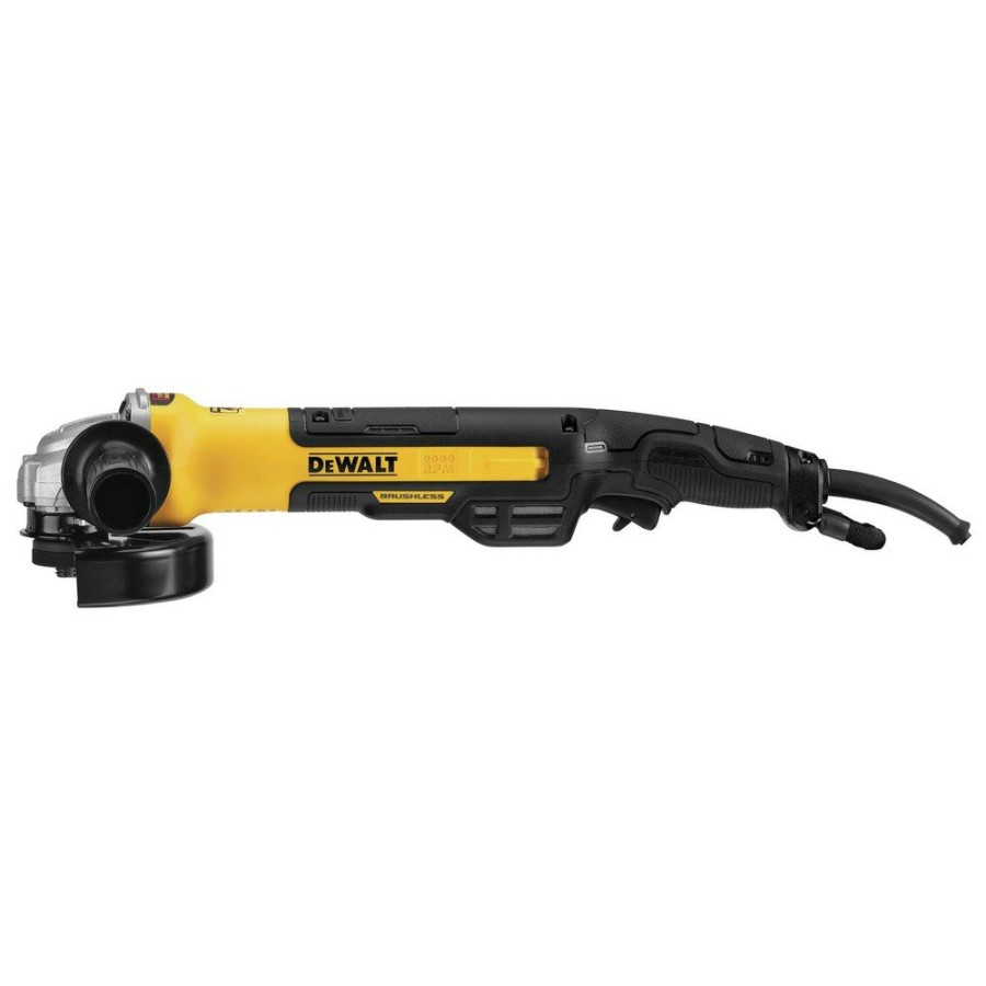 Power Tools Dewalt Angle Grinders | Dewalt Dwe43265N 120V 13 Amp Brushless 5 In. / 6 In. Corded Small Angle Grinder