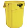 Facility Maintenance & Supplies Rubbermaid Commercial | Rubbermaid Commercial Fg262000Yel 20 Gal. Vented Round Plastic Brute Container - Yellow