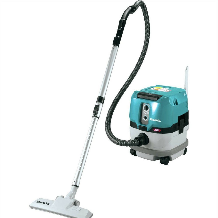 Vacuums Makita | Makita Gcv01Z 40V Max Xgt Brushless Lithium-Ion 2.1 Gallon Cordless Wet/Dry Dust Extractor Vacuum (Tool Only)