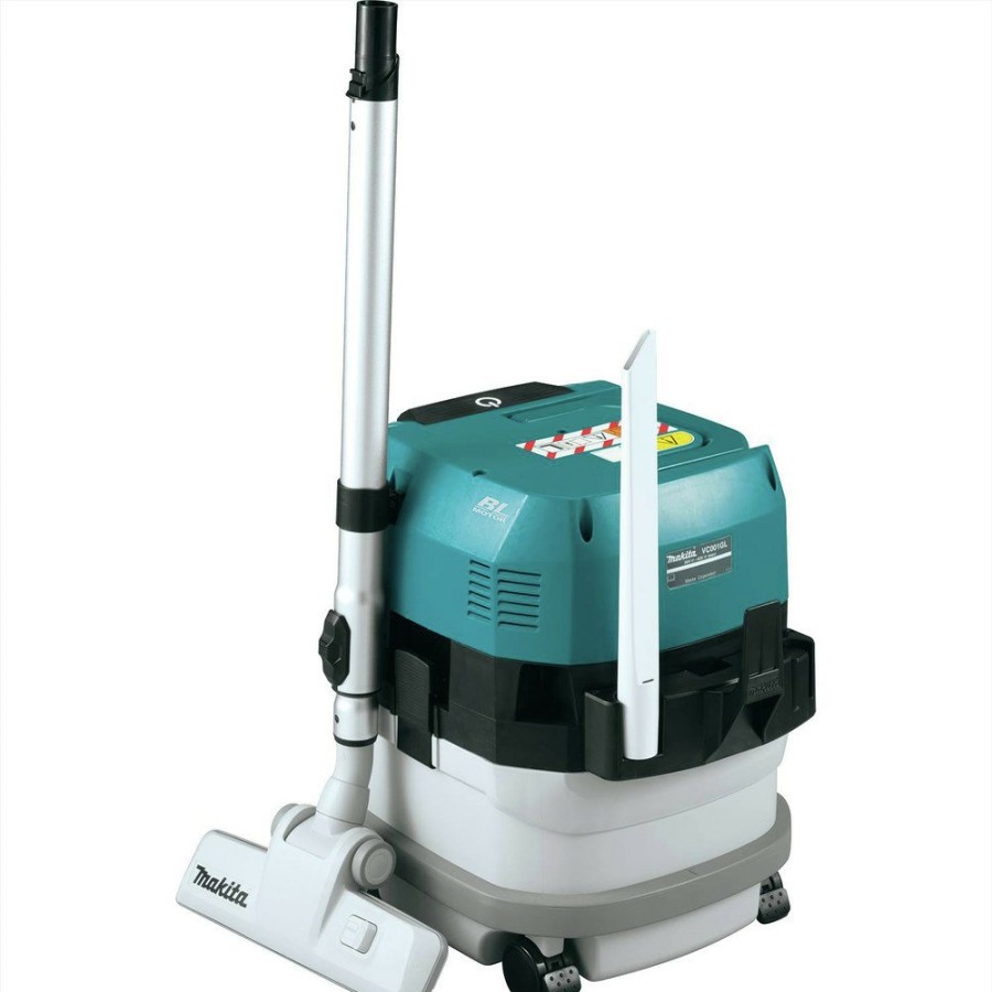 Vacuums Makita | Makita Gcv01Z 40V Max Xgt Brushless Lithium-Ion 2.1 Gallon Cordless Wet/Dry Dust Extractor Vacuum (Tool Only)