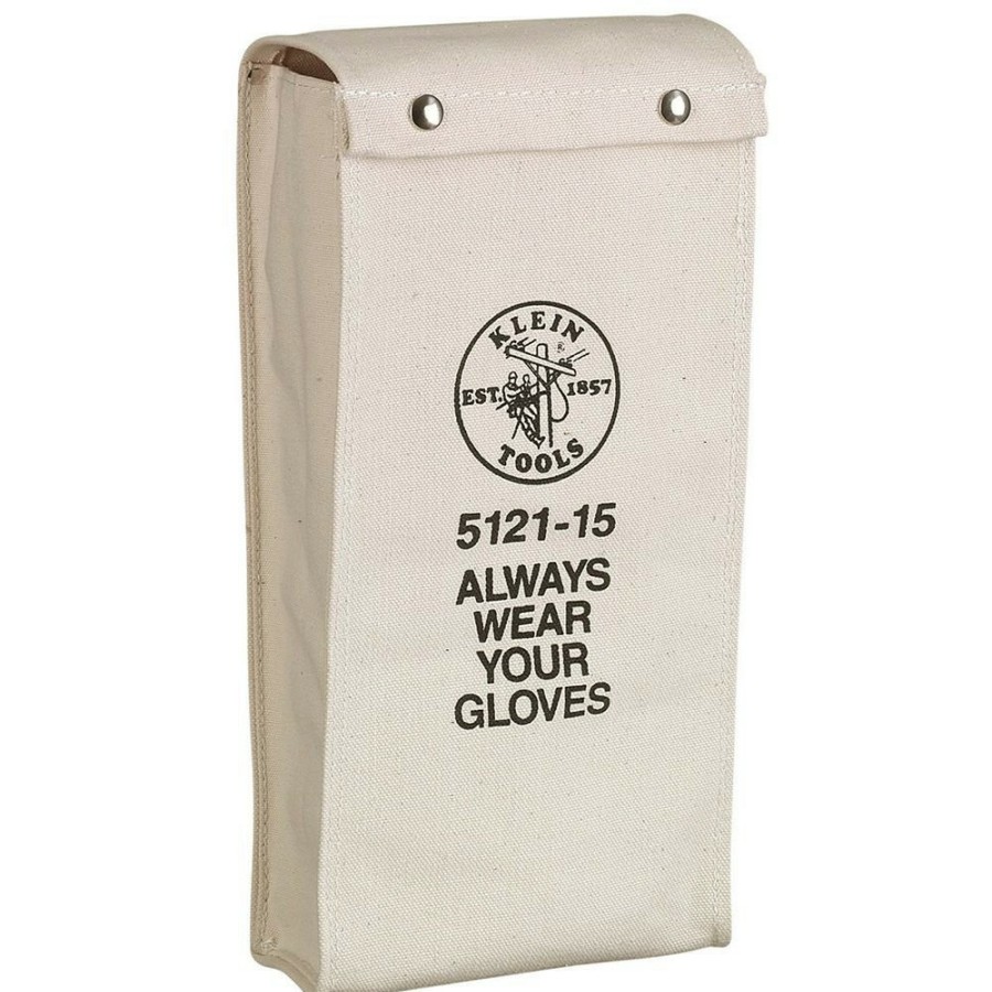 Tool Storage Klein Tools | Klein Tools 5121-15 15 In. No. 4 Canvas Glove Bag