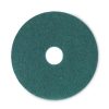 Facility Maintenance & Supplies Boardwalk Cleaning Tools | Boardwalk Bwk4016Gre 16 In. Diameter Heavy-Duty Scrubbing Floor Pads - Green (5/Carton)