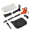 Outdoor Power Tools & Equipment Black & Decker Handheld Blowers | Black & Decker Bv6000 120V 12 Amp 2 Speed High Performance Corded Blower/Vacuum/Mulcher