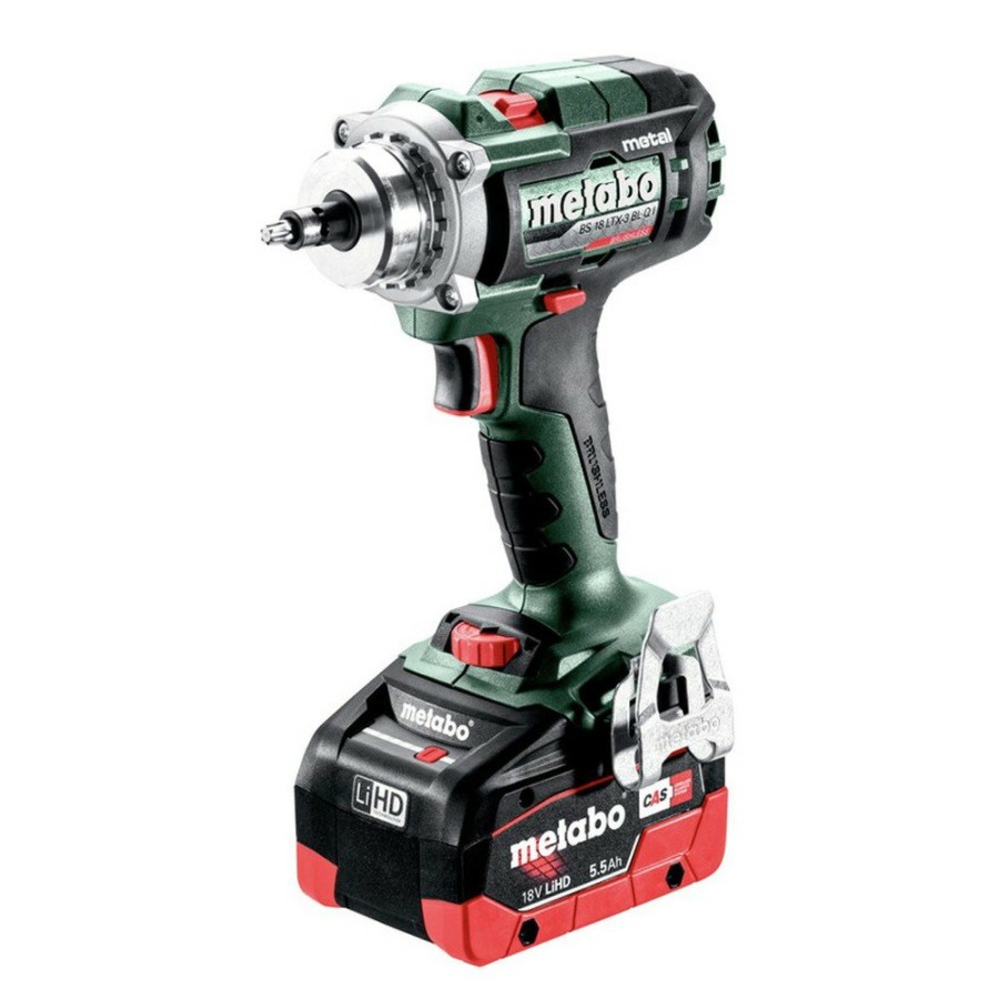 Power Tools Metabo Drill Drivers | Metabo 603180840 Bs 18 Ltx-3 Bl Q I Metal 18V Brushless 3-Speed Lithium-Ion Cordless Drill Driver (Tool Only)