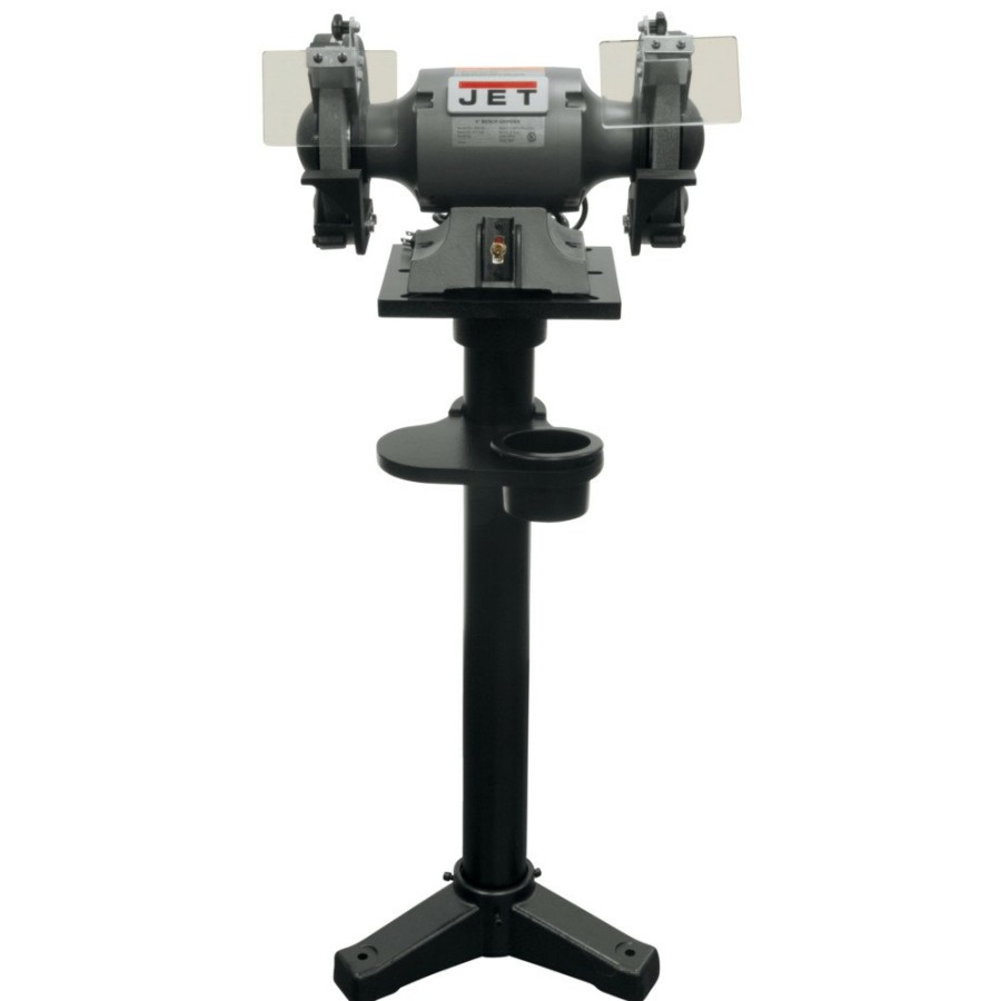 Power Tools JET Bench Grinders | Jet Jbg-10A 115V 10 In. Shop Bench Grinder And Jps-2A Stand