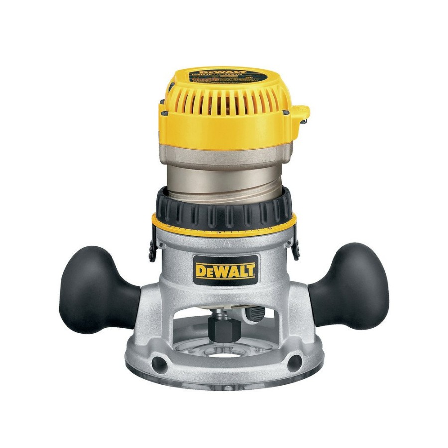 Woodworking Tools Dewalt Fixed Base Routers | Dewalt Dw618 2-1/4 Hp Evs Fixed Base Router