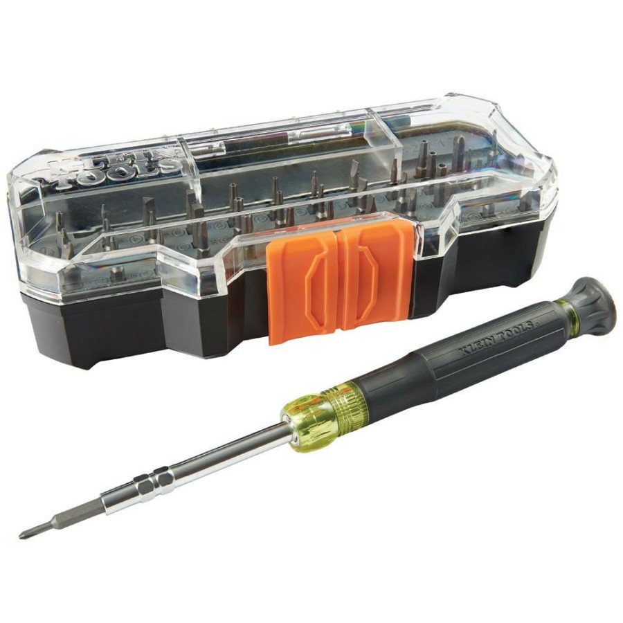 Hand Tools Klein Tools | Klein Tools 32717 All-In-1 Precision Screwdriver Set With Case