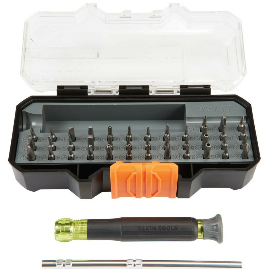 Hand Tools Klein Tools | Klein Tools 32717 All-In-1 Precision Screwdriver Set With Case