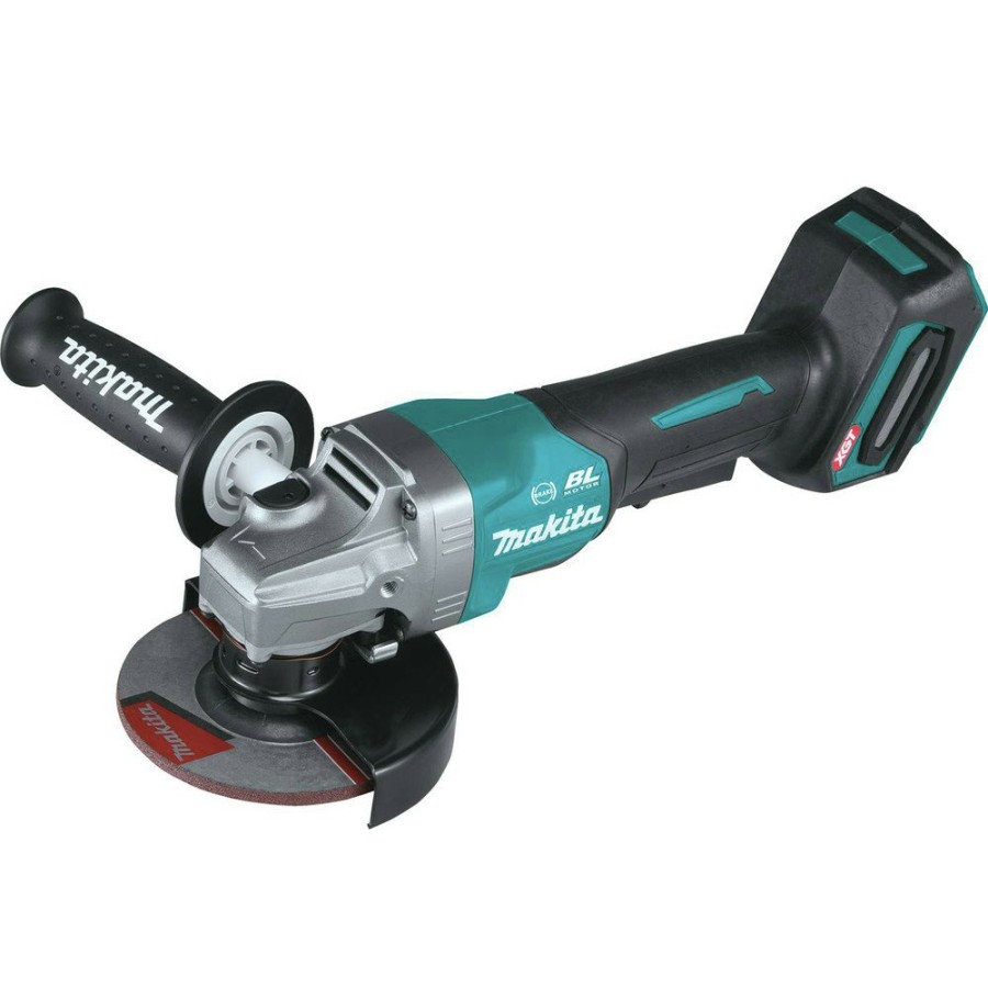 Power Tools Makita Angle Grinders | Makita Gag03Z 40V Max Xgt Brushless Lithium-Ion 4-1/2 In./5 In. Cordless Paddle Switch Angle Grinder With Electric Brake (Tool Only)