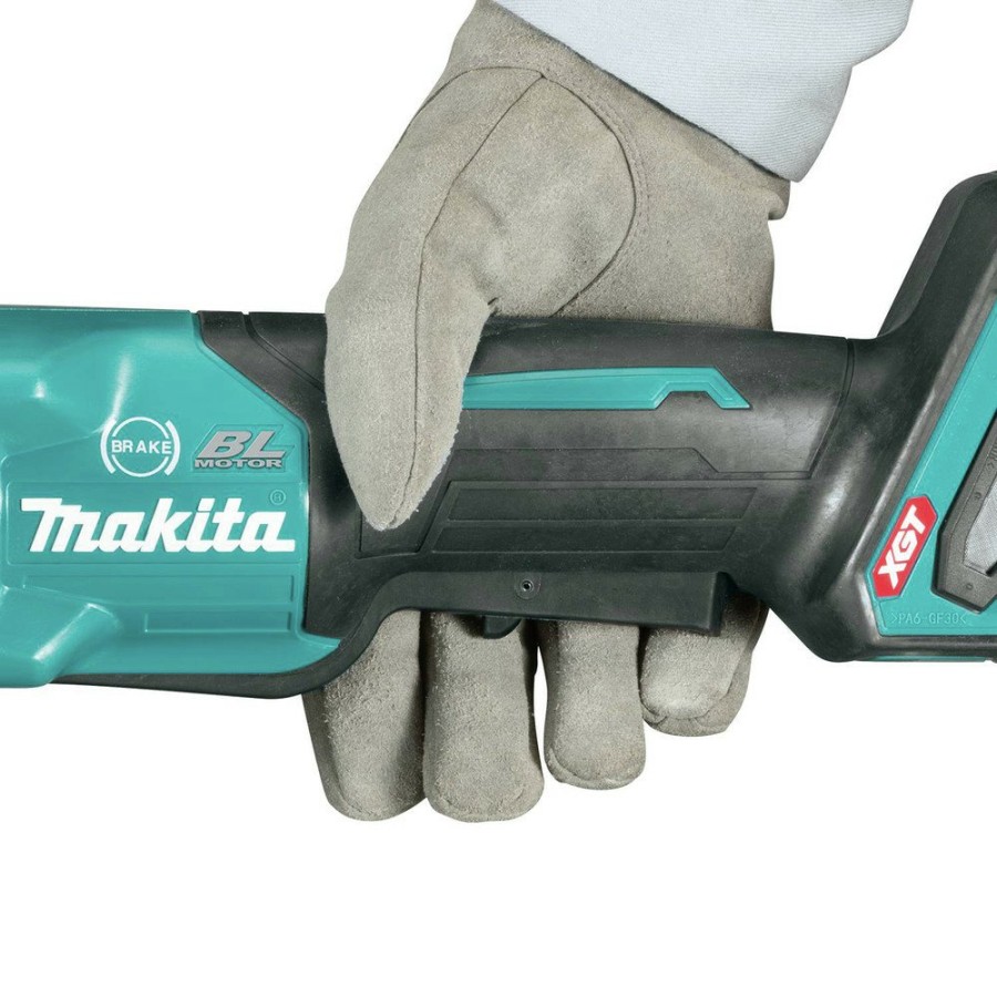 Power Tools Makita Angle Grinders | Makita Gag03Z 40V Max Xgt Brushless Lithium-Ion 4-1/2 In./5 In. Cordless Paddle Switch Angle Grinder With Electric Brake (Tool Only)