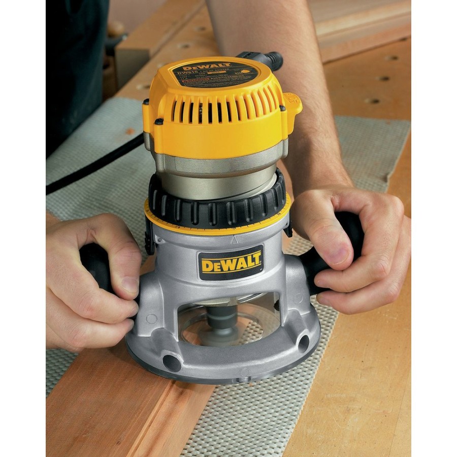 Woodworking Tools Dewalt Fixed Base Routers | Dewalt Dw616 1-3/4 Hp Fixed Base Router