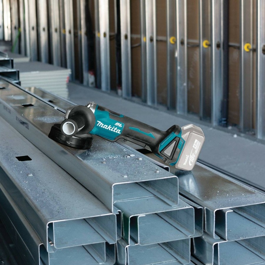 Power Tools Makita Cut Off Grinders | Makita Xag11Z 18V Lxt Lithium-Ion Brushless Cordless 4-1/2 / 5 In. Paddle Switch Cut-Off/Angle Grinder With Electric Brake (Tool Only)