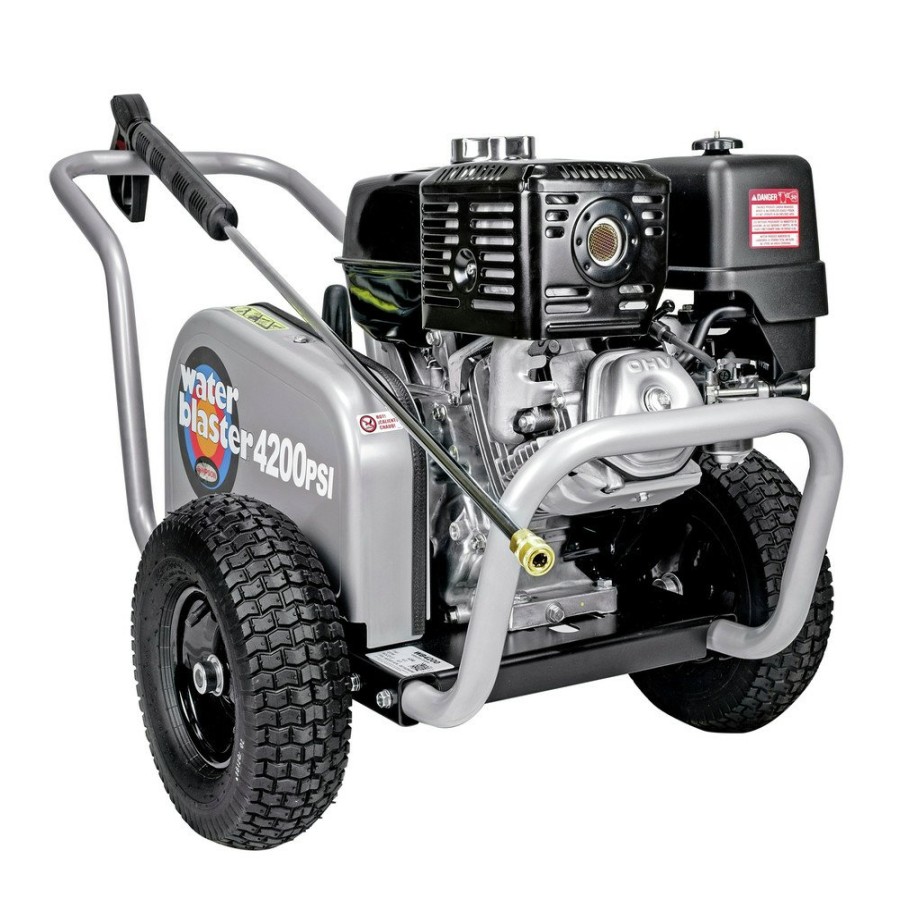 Outdoor Power Tools & Equipment Simpson | Simpson 60205 Waterblaster 4200 Psi 4.0 Gpm Belt Drive Professional Gas Pressure Washer With Aaa Triplex Pump