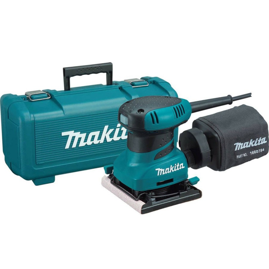 Power Tools Makita Drywall Sanders | Makita Bo4556K 1/4 In. Sheet Finishing Sander With Case