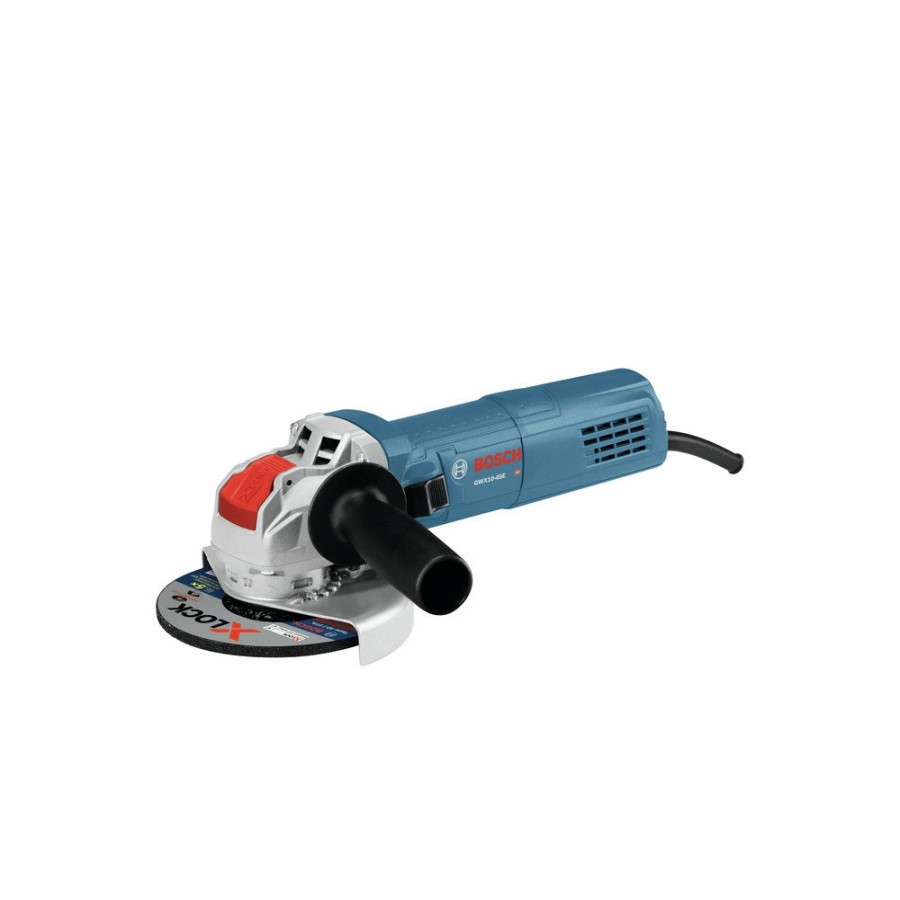 Power Tools Bosch Angle Grinders | Bosch Gwx10-45E X-Lock 4-1/2 In. Ergonomic Angle Grinder