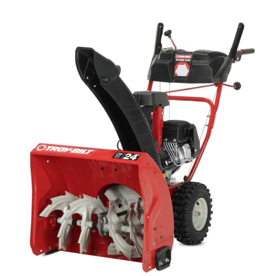 Outdoor Power Tools & Equipment Troy-Bilt | Troy-Bilt Storm2420 Storm 2420 208Cc 2-Stage 24 In. Snow Blower