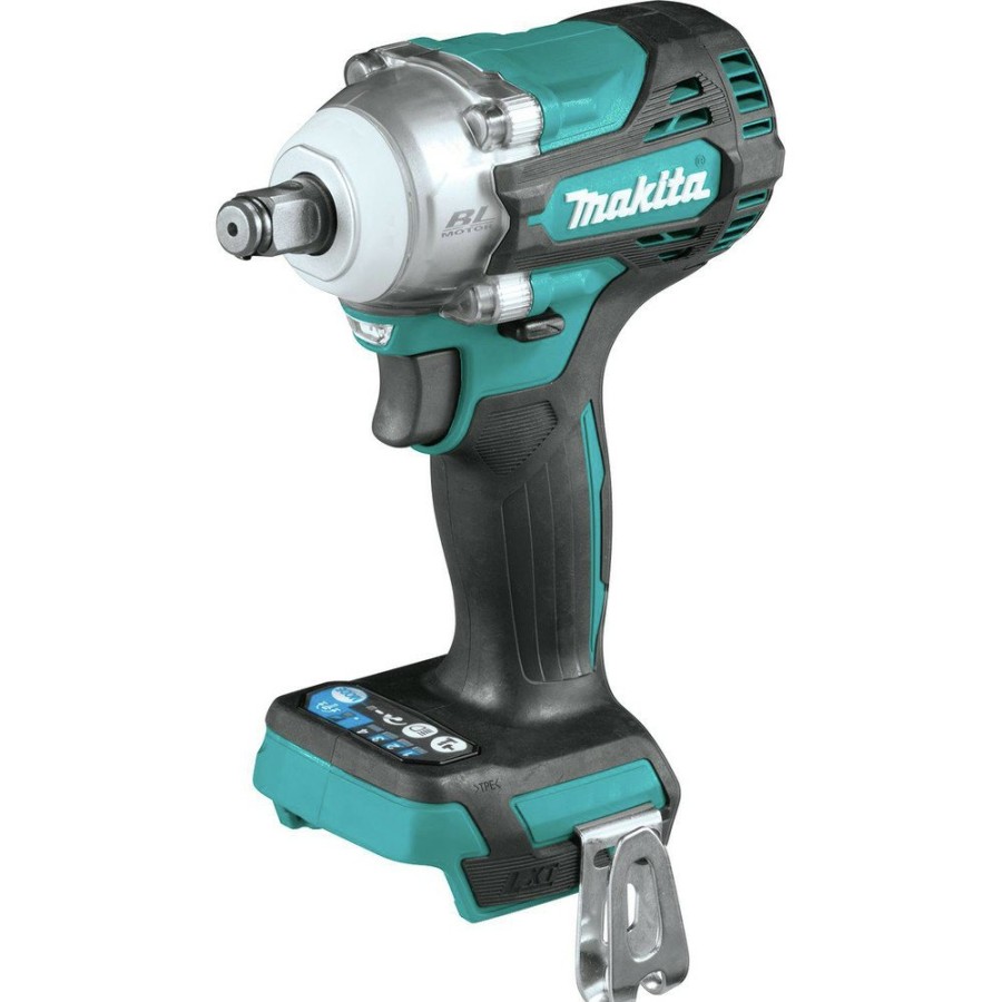 Power Tools Makita | Makita Xwt14Z 18V Lxt Lithium-Ion Brushless 4-Speed 1/2 In. Cordless Impact Wrench With Friction Ring Anvil (Tool Only)