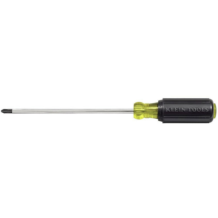 Hand Tools Klein Tools | Klein Tools 603-10 10 In. Round Shank #2 Phillips Screwdriver