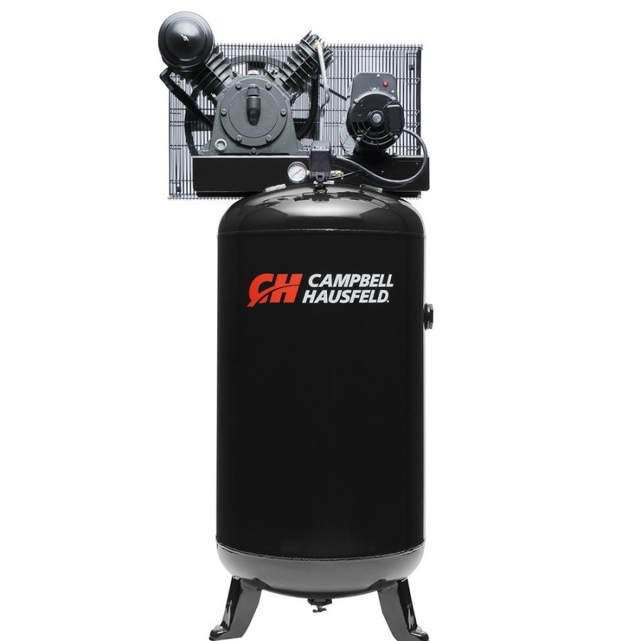 Air Tools And Equipment Campbell Hausfeld Portable Air Compressors | Campbell Hausfeld Ce3000 5 Hp 80 Gallon Vertical Air Compressor