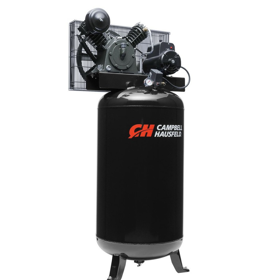 Air Tools And Equipment Campbell Hausfeld Portable Air Compressors | Campbell Hausfeld Ce3000 5 Hp 80 Gallon Vertical Air Compressor