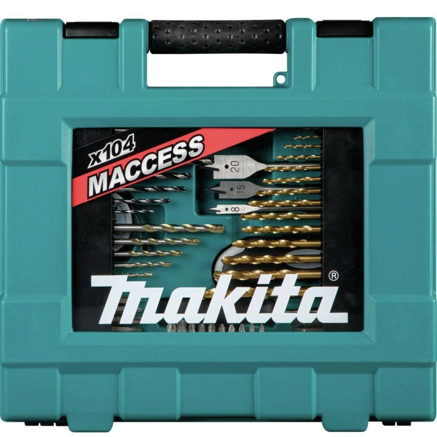 Power Tool Accessories Makita Bits And Bit Sets | Makita D-31778 104-Piece Metric Bit And Hand Tool Set