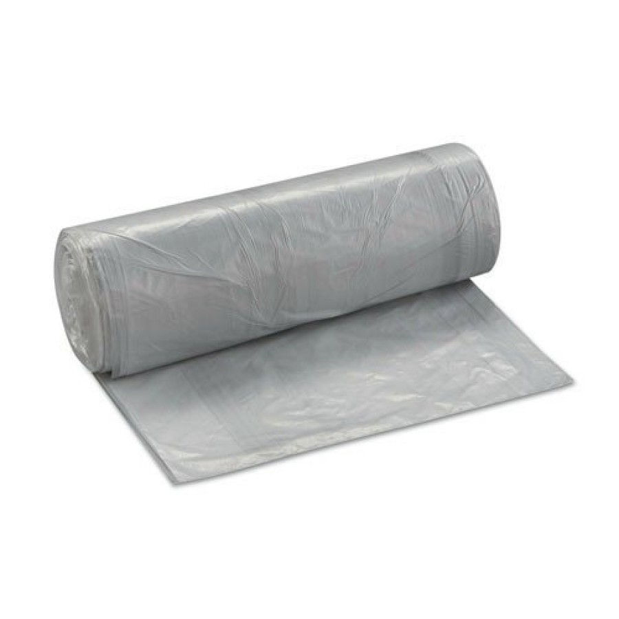 Facility Maintenance & Supplies Inteplast Group | Inteplast Group Wsl3036Hvn 30 Gal. 0.58 Mil 30 In. X 36 In. Low-Density Commercial Can Liners - Clear (25 Bags/Roll, 10 Rolls/Carton)