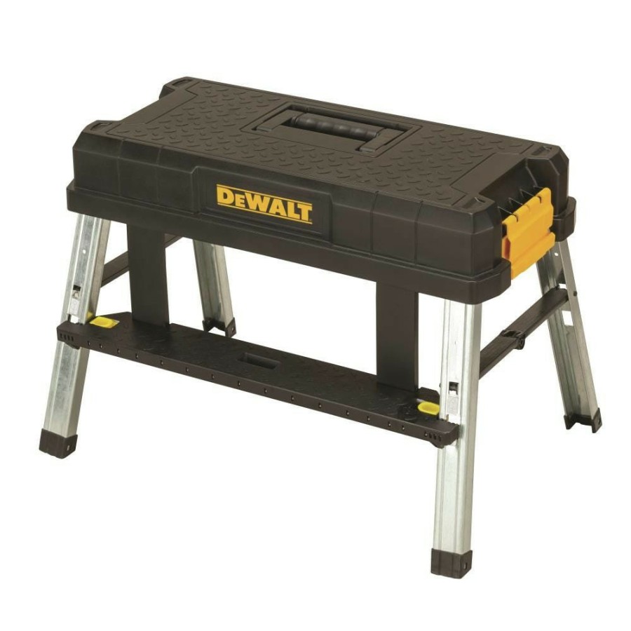 Tool Storage Dewalt | Dewalt Dwst25090 11.65 In. X 25 In. X 11.3 In. Storage Step Stool - Black