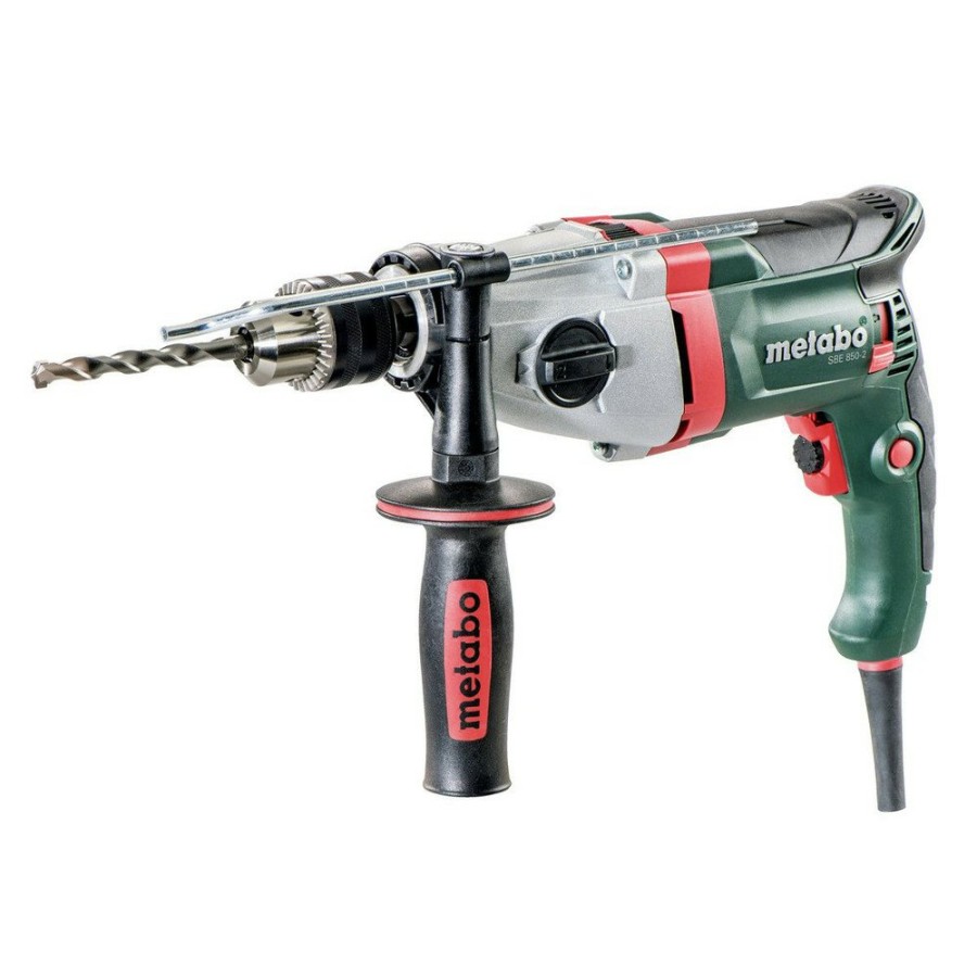 Power Tools Metabo Hammer Drills | Metabo 600782620 Sbe 850-2 7.7 Amp 2-Speed 1/2 In. Corded Hammer Drill