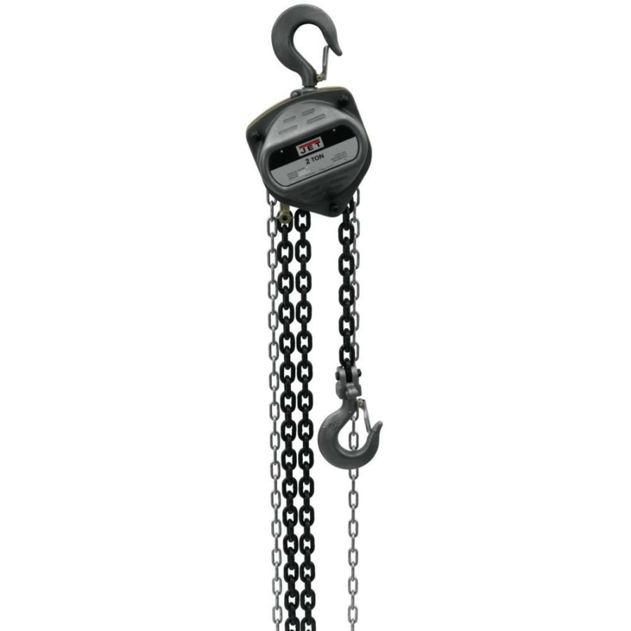 Material Handling JET | Jet S90-200-20 2 Ton Capacity Hand Chain Hoist With 20 Ft. Lift