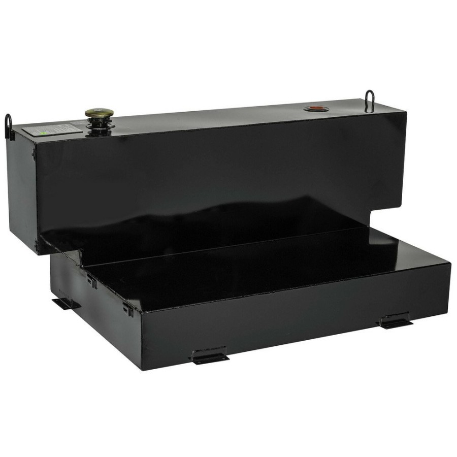 Automotive JOBOX | Jobox 498002 98 Gallon Short-Bed L-Shaped Steel Liquid Transfer Tank - Black