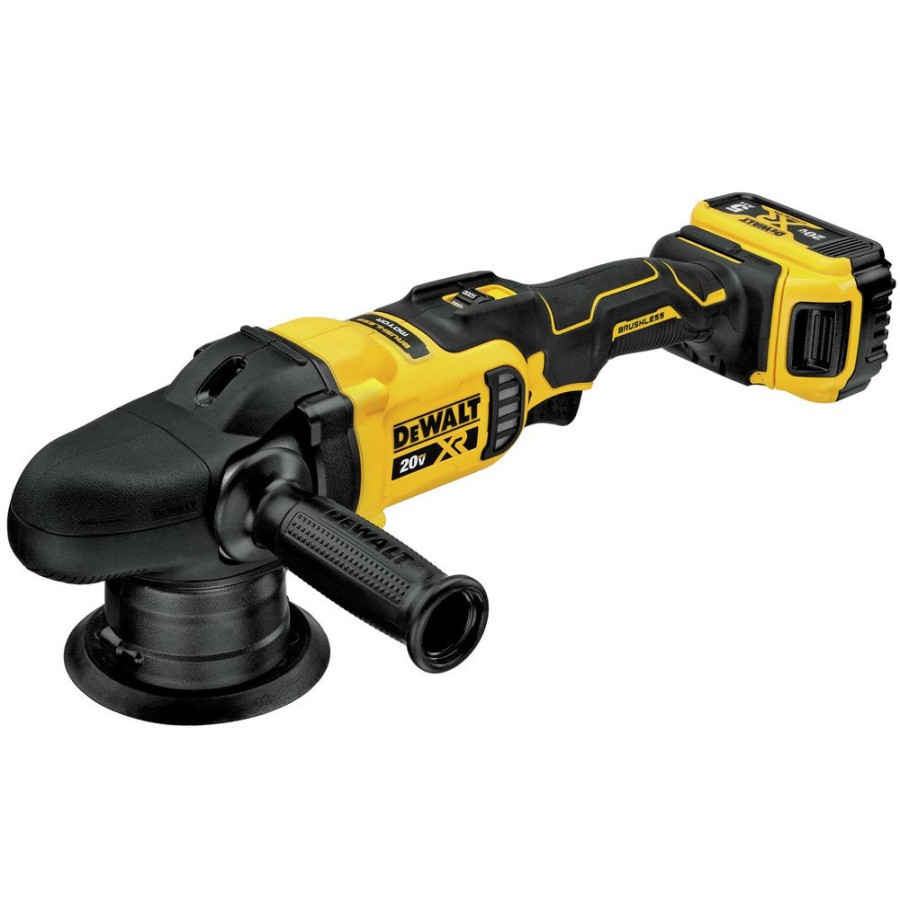 Power Tools Dewalt Polishers | Dewalt Dcm848P2 20V Max Xr Lithium-Ion Variable Speed 5 In. Cordless Random Orbit Polisher Kit (5 Ah)