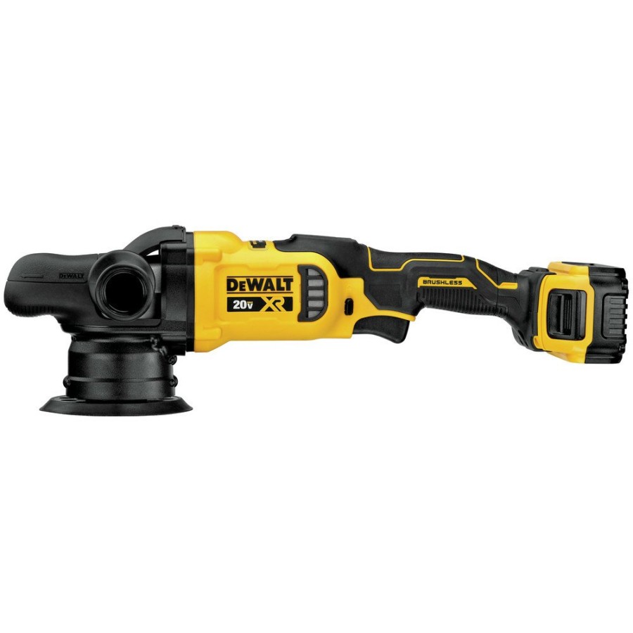 Power Tools Dewalt Polishers | Dewalt Dcm848P2 20V Max Xr Lithium-Ion Variable Speed 5 In. Cordless Random Orbit Polisher Kit (5 Ah)