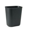 Facility Maintenance & Supplies Rubbermaid Commercial | Rubbermaid Commercial Fg254100Bla 3.5 Gal. Fiberglass Wastebasket - Black