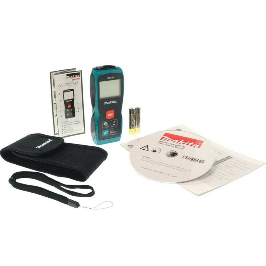 Hand Tools Makita Laser Distance Measurers | Makita Ld050P 164 Ft. Laser Distance Measure