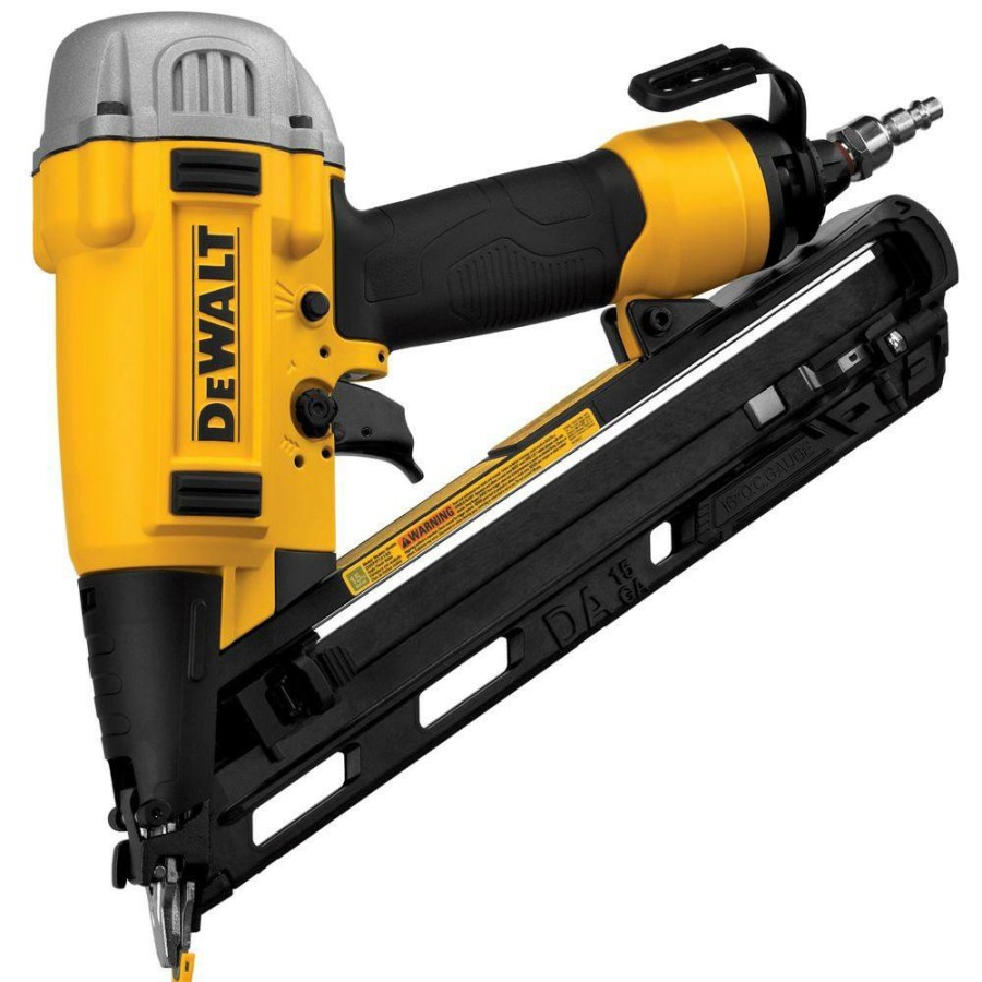 Air Tools And Equipment Dewalt Nail Guns | Dewalt Dwfp72155 Precision Point 15-Gauge 2-1/2 In. Da Style Finish Nailer