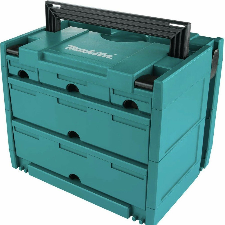 Tool Storage Makita | Makita P-84349 Makpac 5 Drawer 12-1/2 In. X 15-1/2 In. X 11A€‘5/8 In. Interlocking Case