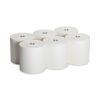 Facility Maintenance & Supplies Georgia Pacific Professional | Georgia Pacific Professional 26470 7.87 In. X 1000 Ft. 1-Ply Hardwound Nonperforated Paper Towel Roll - White (6 Rolls/Carton)