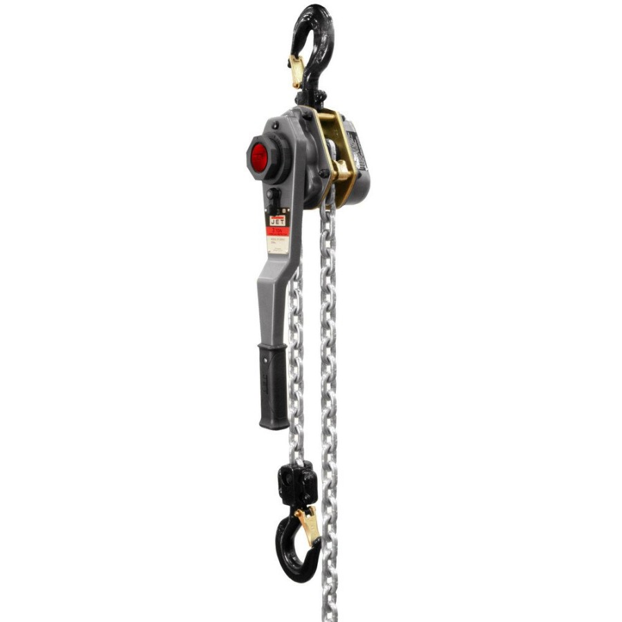 Material Handling JET | Jet Jlh-300Wo-5 Jlh Series 3 Ton 5 Ft. Lift Overload Protection Lever Hoist