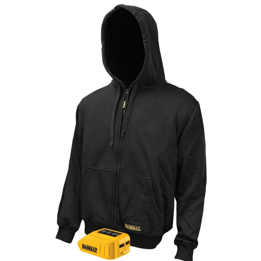 Clothing And Gear Dewalt Heated Hoodies | Dewalt Dchj067B-2Xl 20V Max Li-Ion Heated Hoodie Jacket (Jacket Only) - 2Xl