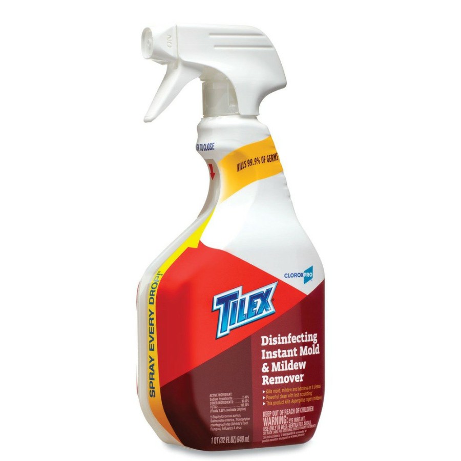 Facility Maintenance & Supplies Tilex Cleaners | Tilex 35600 32 Oz. Disinfects Instant Mildew Remover Smart Tube Spray