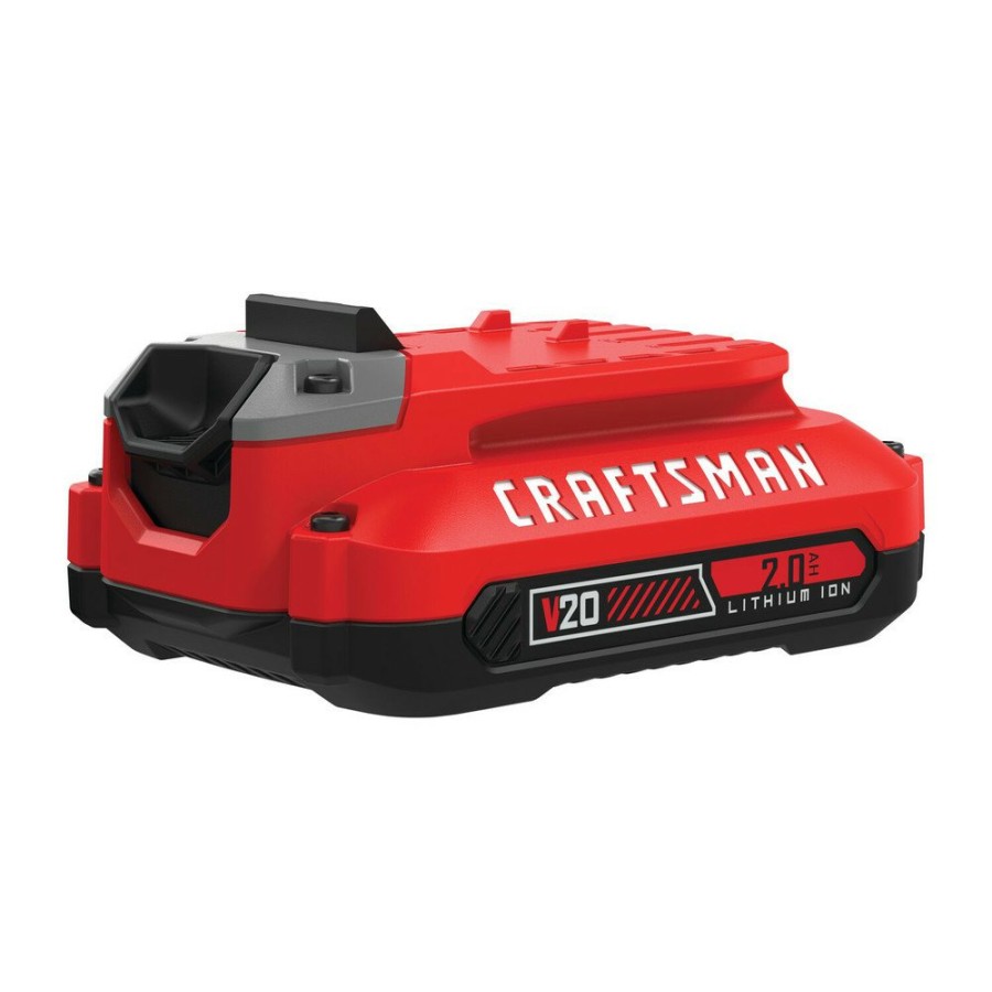 Batteries & Chargers Craftsman | Craftsman Cmcb202 20V Max 2 Ah Lithium-Ion Battery