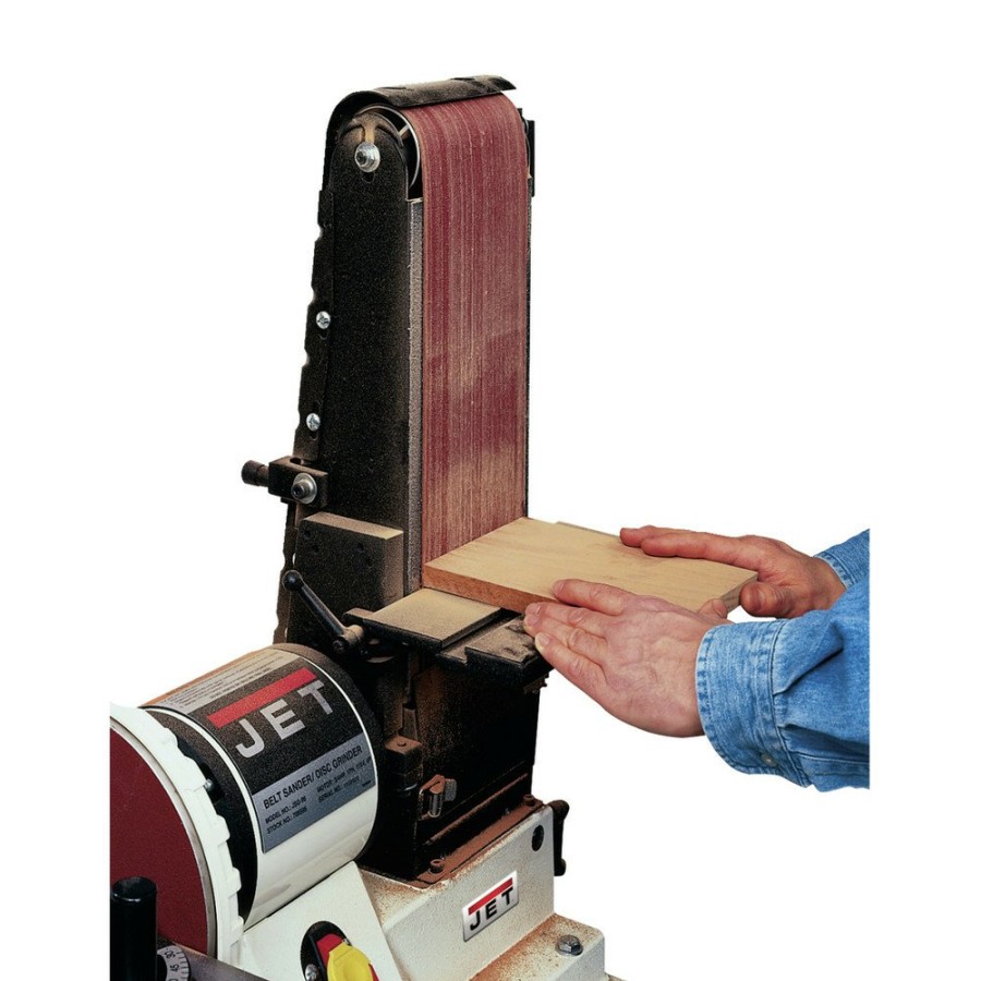 Power Tools JET Specialty Sanders | Jet Jsg-960S 6 In. X 48 In. Belt / 9 In. Disc Combination Sander With Open Stand