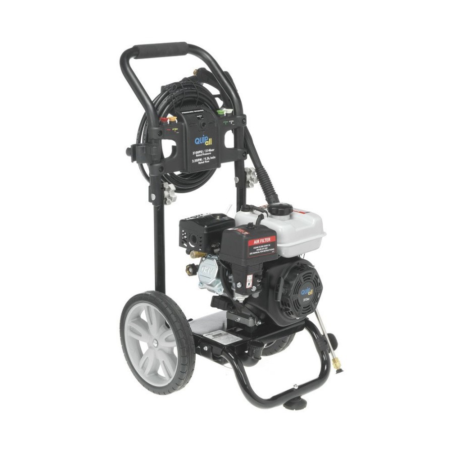 Outdoor Power Tools & Equipment Quipall | Quipall 3100Gpw 3100Psi Gas Pressure Washer Carb