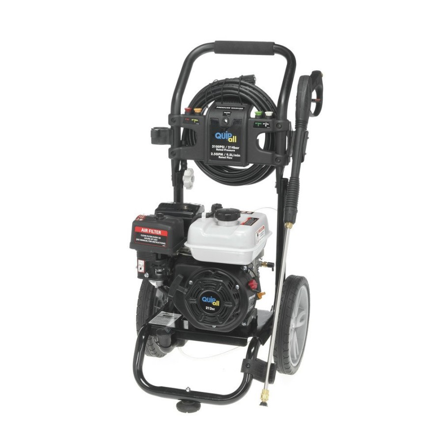 Outdoor Power Tools & Equipment Quipall | Quipall 3100Gpw 3100Psi Gas Pressure Washer Carb