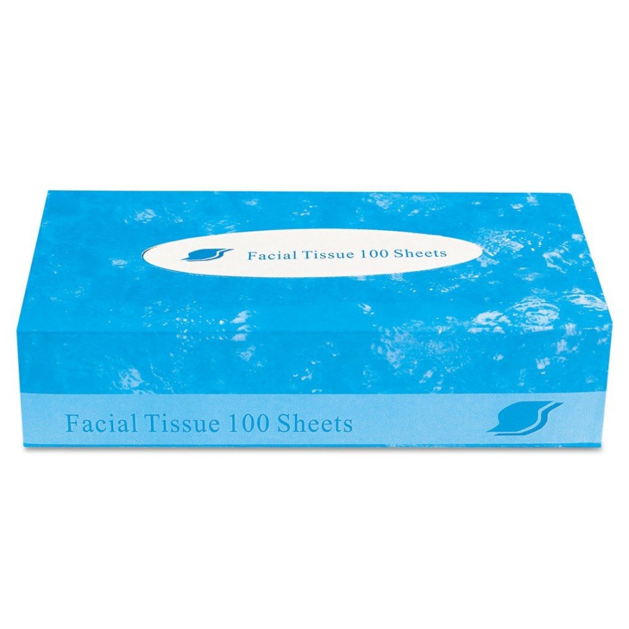 Facility Maintenance & Supplies GEN | Gen Genfacial30100B 2-Ply Boxed Facial Tissue - White (100 Sheets/Box, 30 Boxes/Carton)