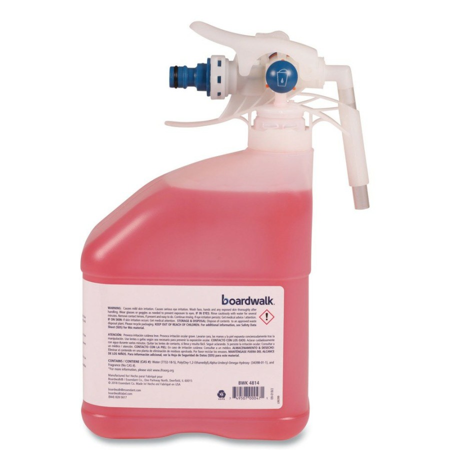 Facility Maintenance & Supplies Boardwalk Cleaners | Boardwalk Bwk 4814Ea 3 Liter Pdc Neutral Liquid Floor Cleaner - Tangy Fruit