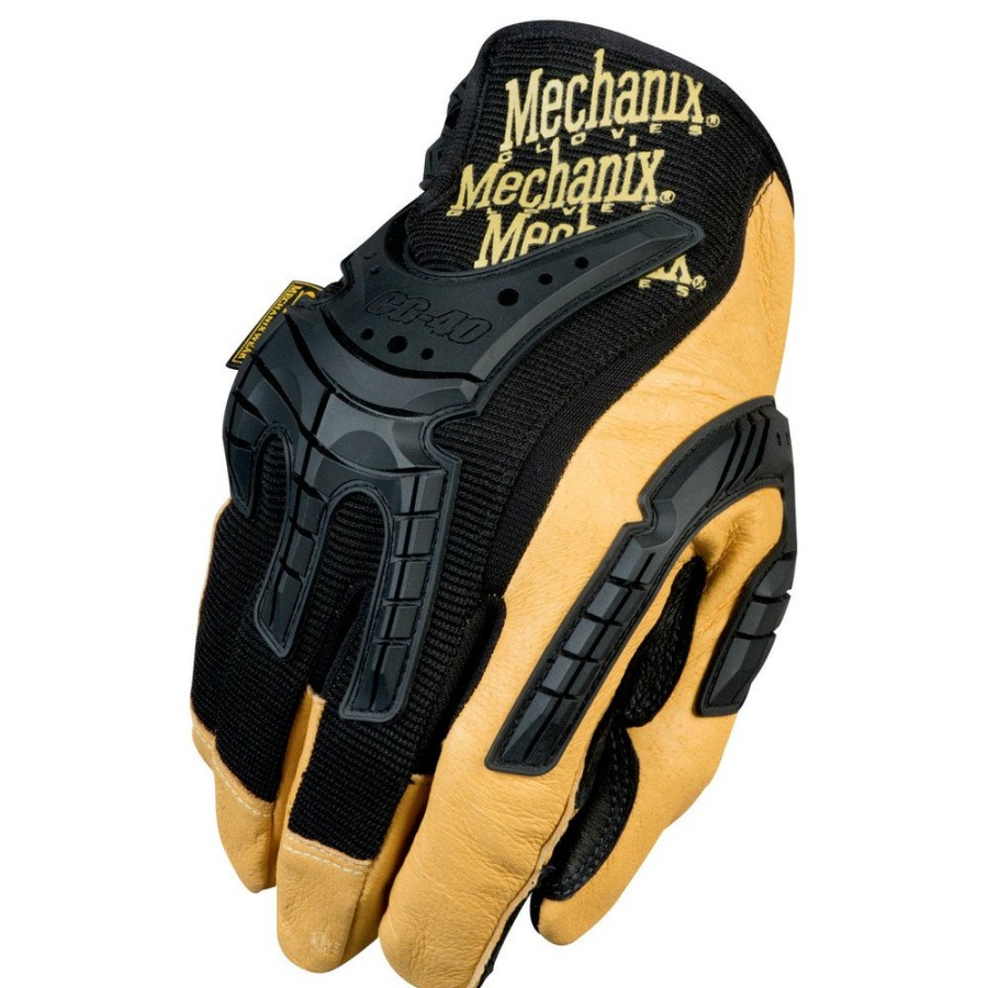 Safety Equipment Mechanix Wear | Mechanix Wear Cg40-75-010 Cg Heavy Duty Gloves - Large, Tan/Black