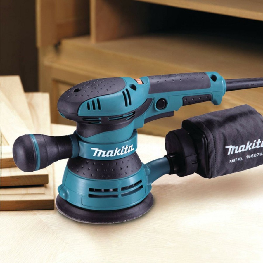 Power Tools Makita Random Orbital Sanders | Factory Reconditioned Makita Bo5041-R 3.0 Amp Variable Speed 5 In. Random Orbit Sander