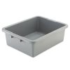 Facility Maintenance & Supplies Rubbermaid Commercial Cleaning Carts | Rubbermaid Commercial Fg335100Gray 7.13-Gallon 21.5 In. X 17.13 In. X 7 In. Bus/Utility Box - Gray